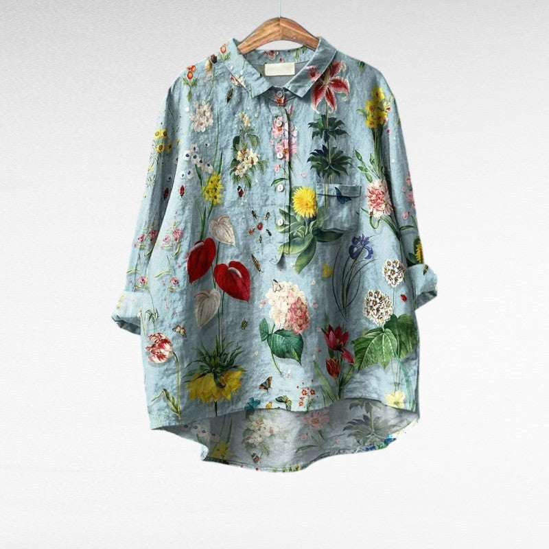 Audrey | Elegant Breezy Summer Blouse