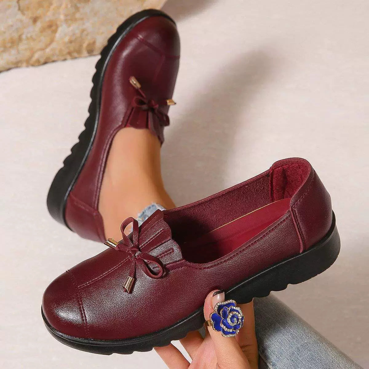 Dana β Bow Detail Comfort Loafers