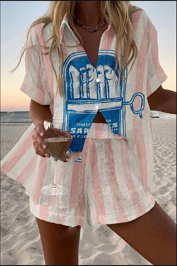 Vickie | Linen-Look Set