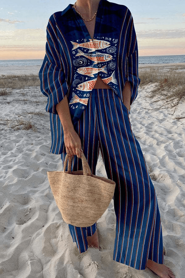 Alaina | Linen-Look Set