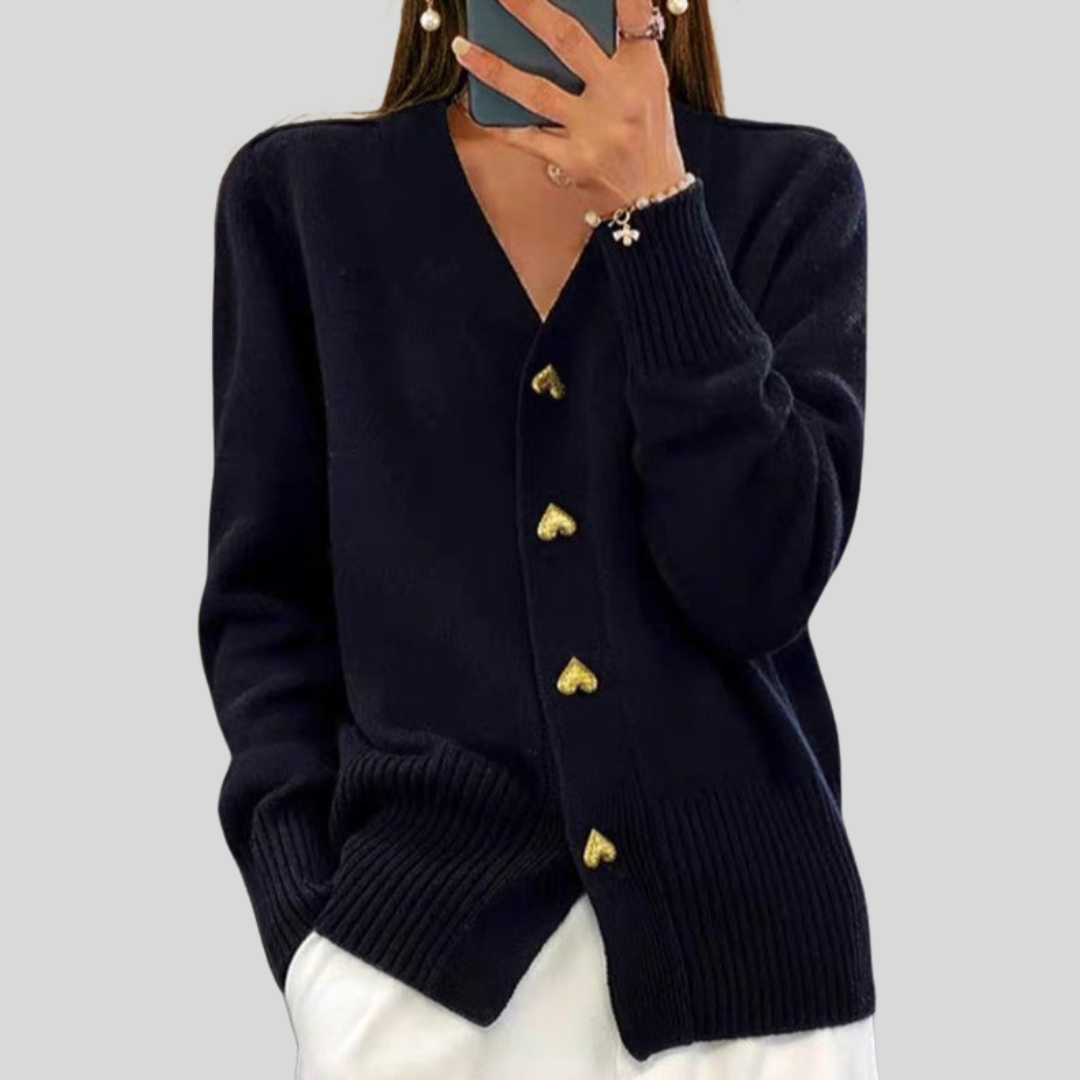 Dana β Button-Front Knit Cardigan