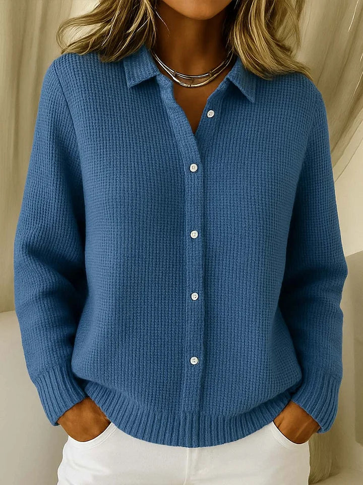 Tracey β Button-Front Knit Cardigan