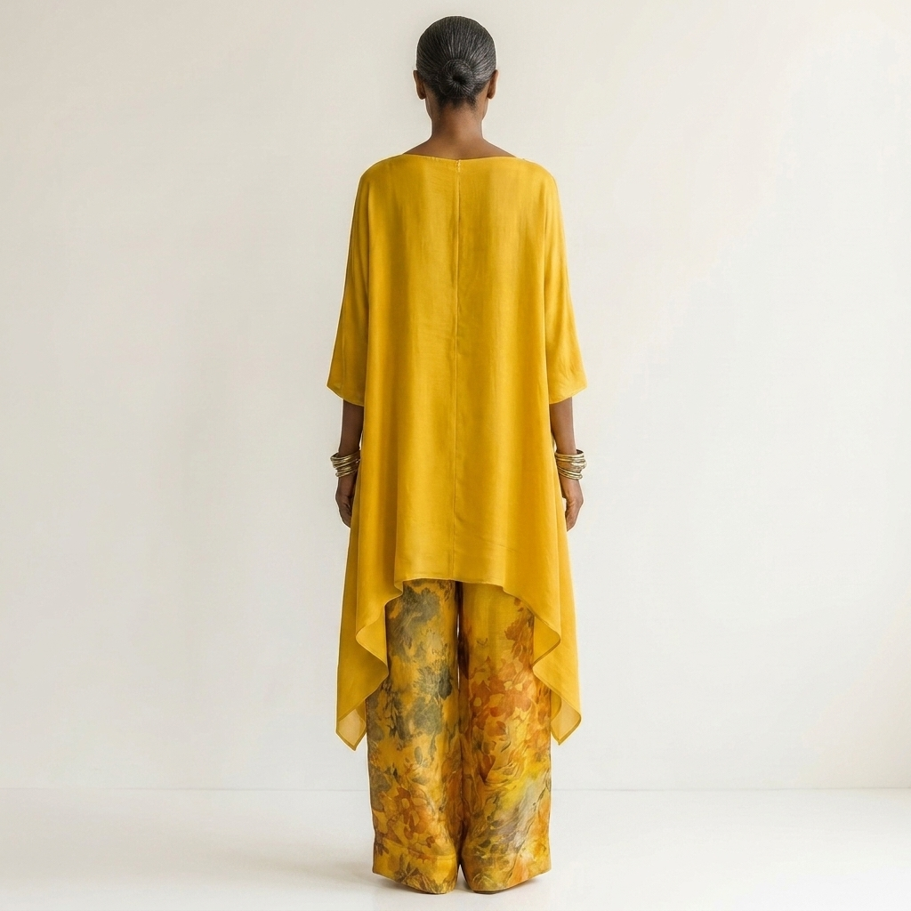 Constance β Asymmetric Tunic and Wide-Leg Set