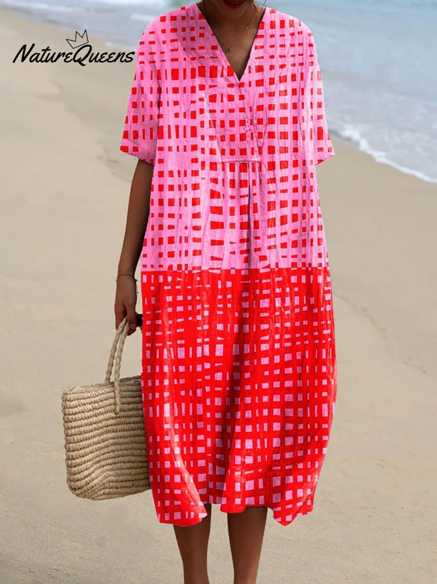 Leni | Checked Dress