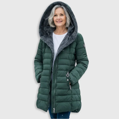 Tanya – Quilted Hooded Puffer Coat