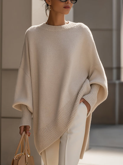 Paisley | Oversized Poncho Sweater