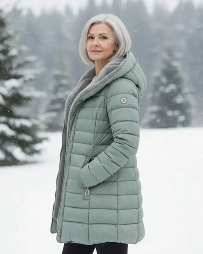Tanya – Quilted Hooded Puffer Coat