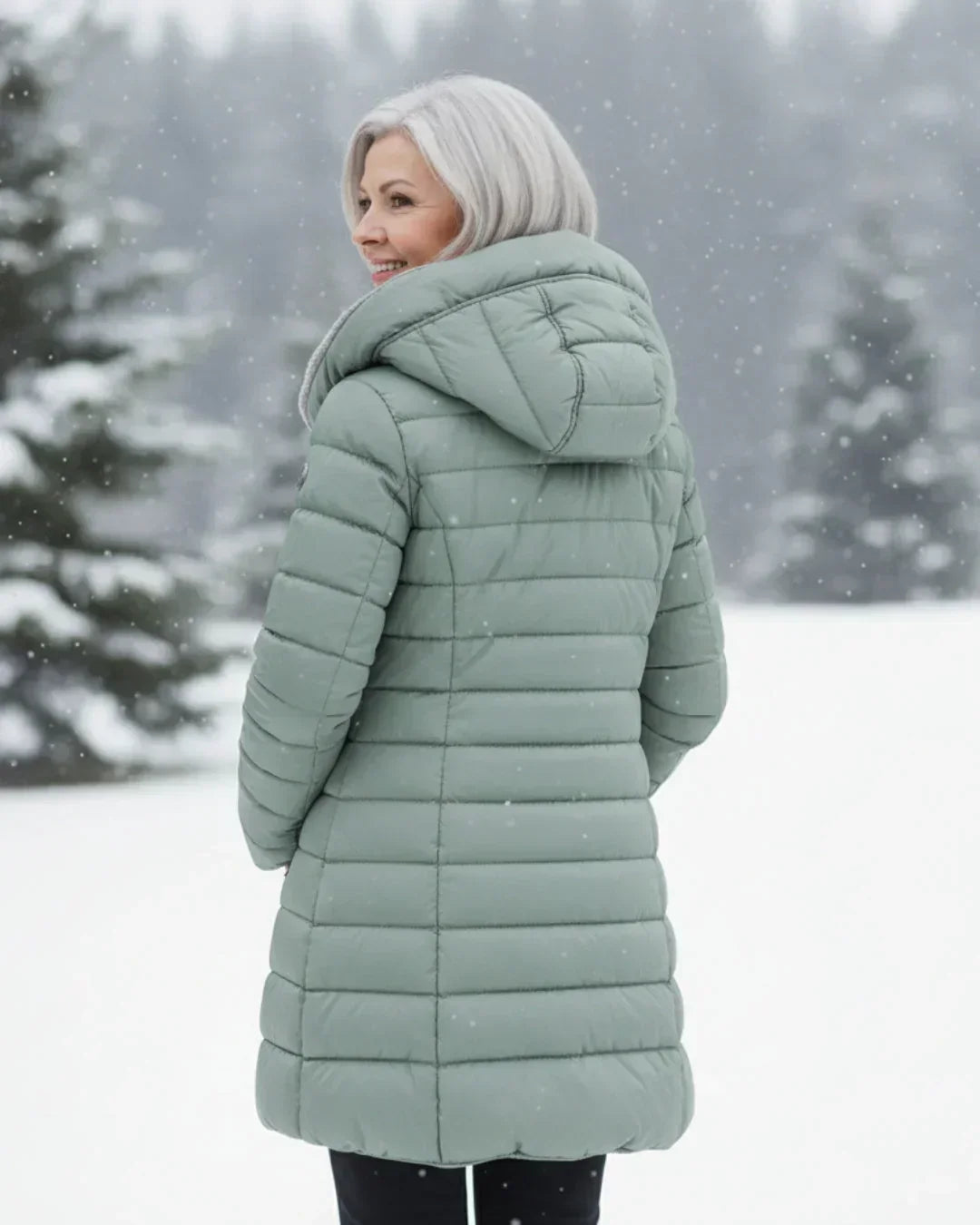 Tanya – Quilted Hooded Puffer Coat
