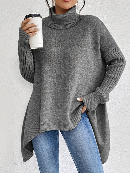 Jodi – Turtleneck Oversized Casual Sweater