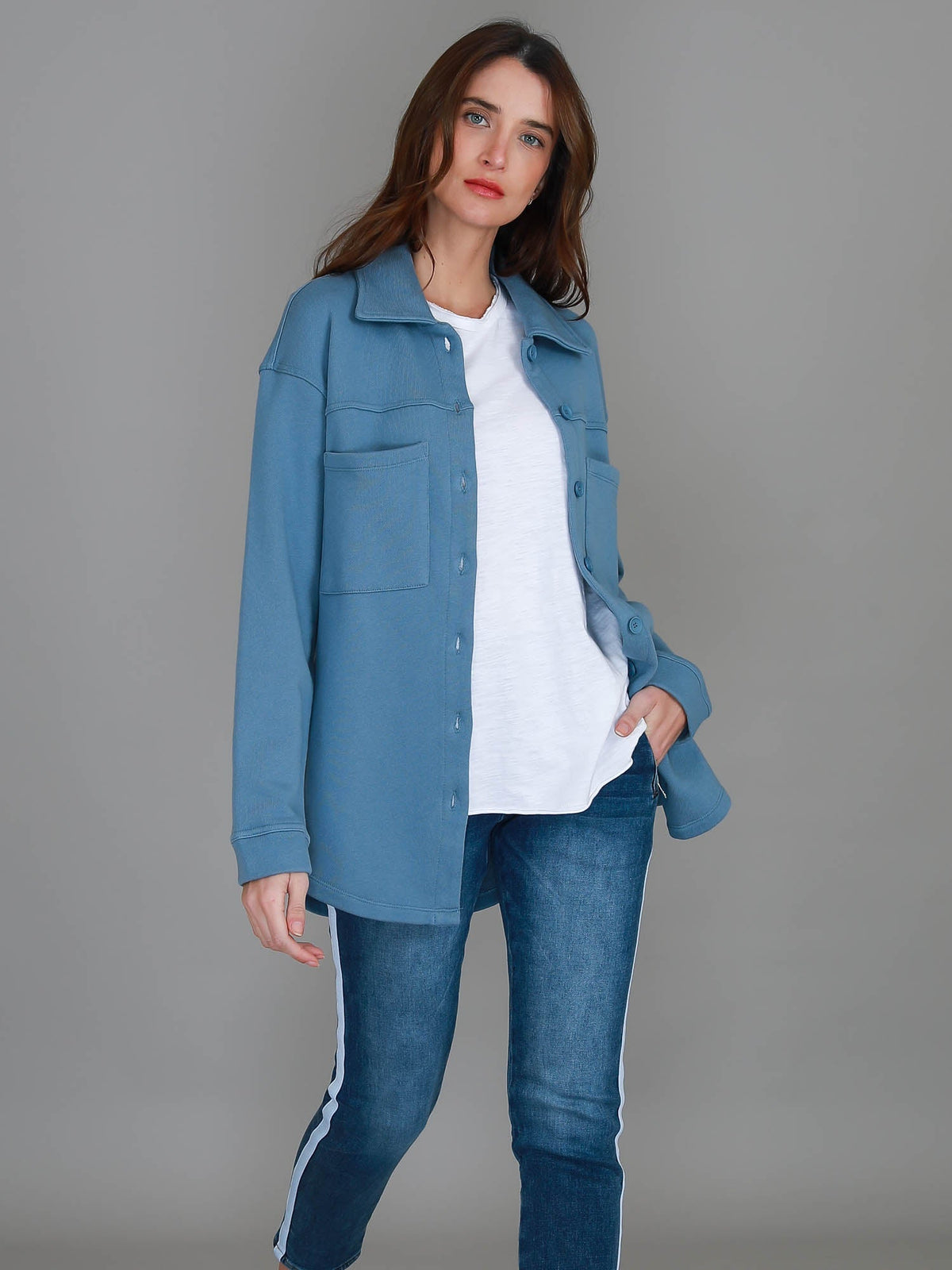 Paula – Oversized Button-Down Shacket