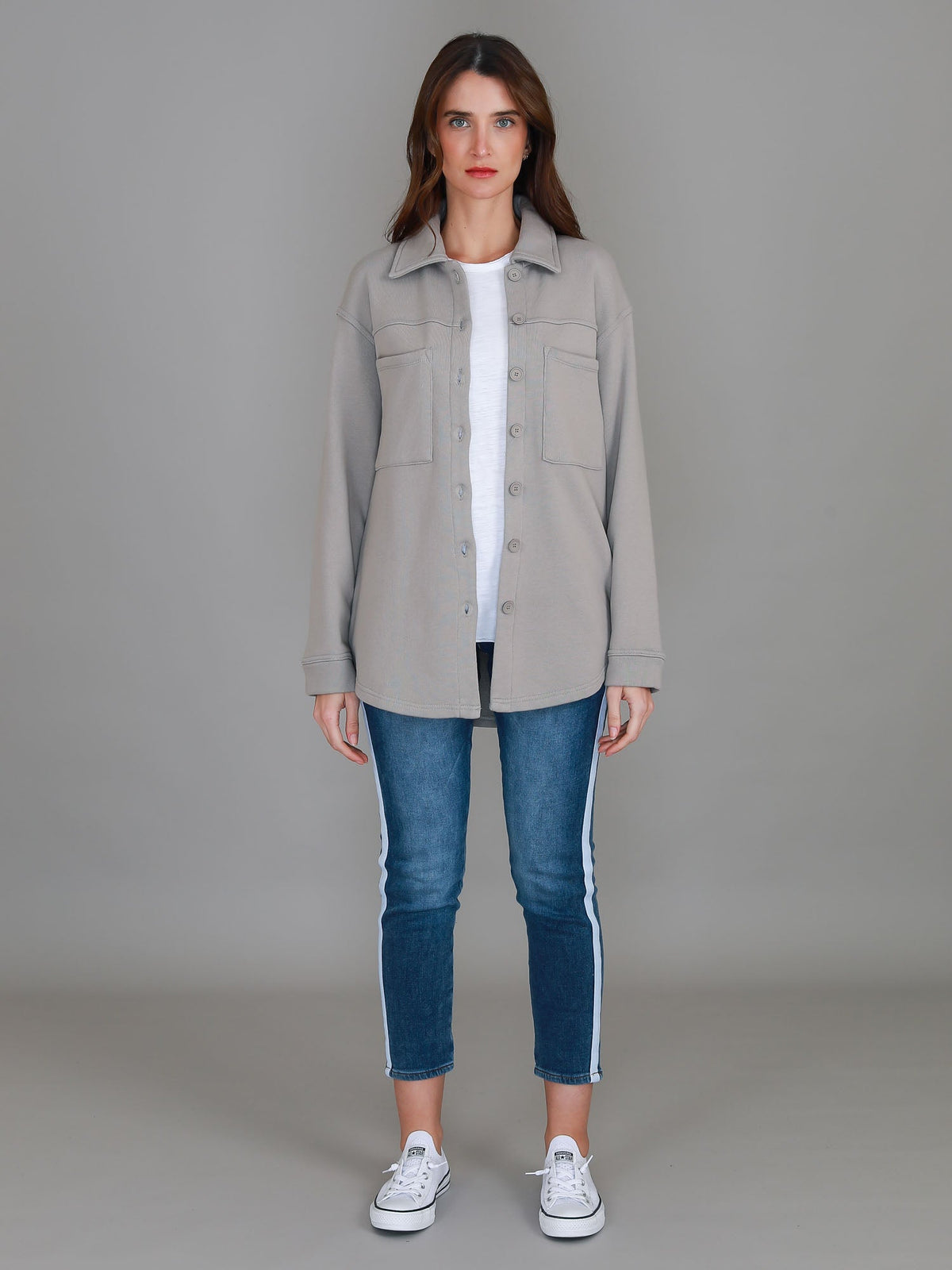 Paula – Oversized Button-Down Shacket