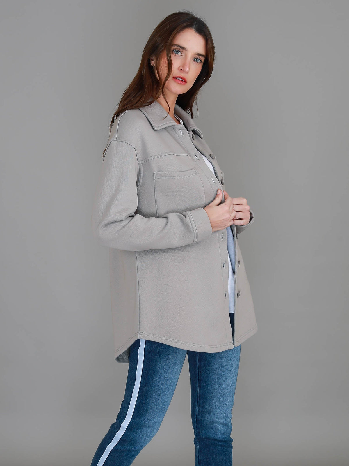 Paula – Oversized Button-Down Shacket