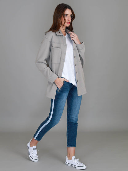 Paula – Oversized Button-Down Shacket