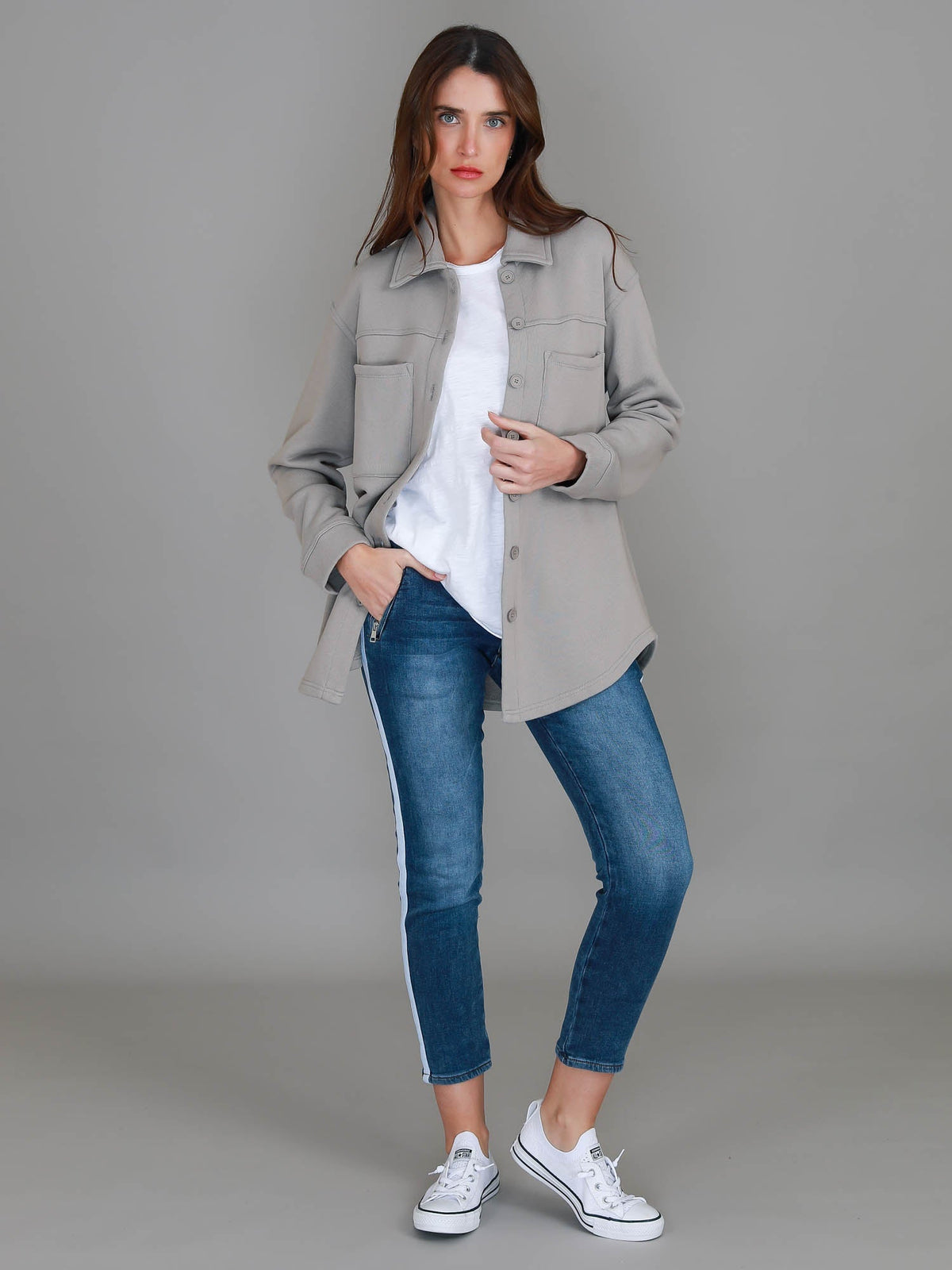 Paula – Oversized Button-Down Shacket