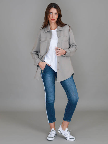 Paula – Oversized Button-Down Shacket