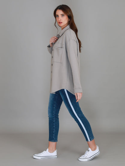 Paula – Oversized Button-Down Shacket