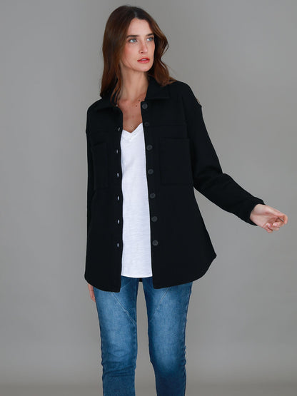 Paula – Oversized Button-Down Shacket