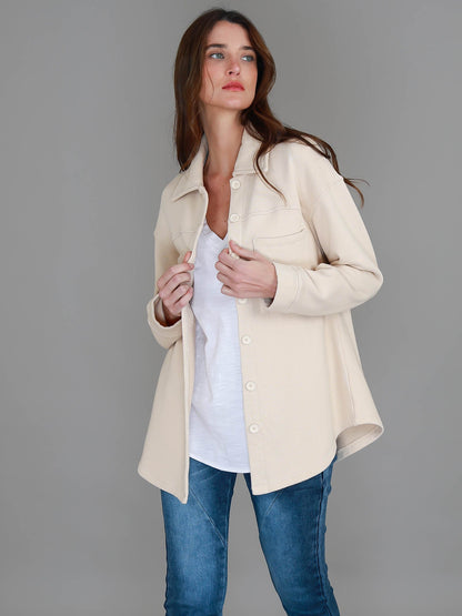 Paula – Oversized Button-Down Shacket