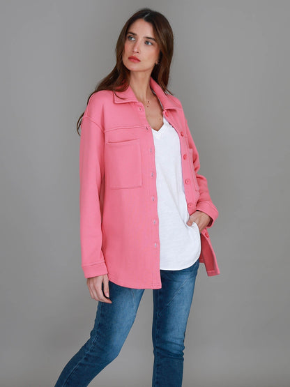 Paula – Oversized Button-Down Shacket