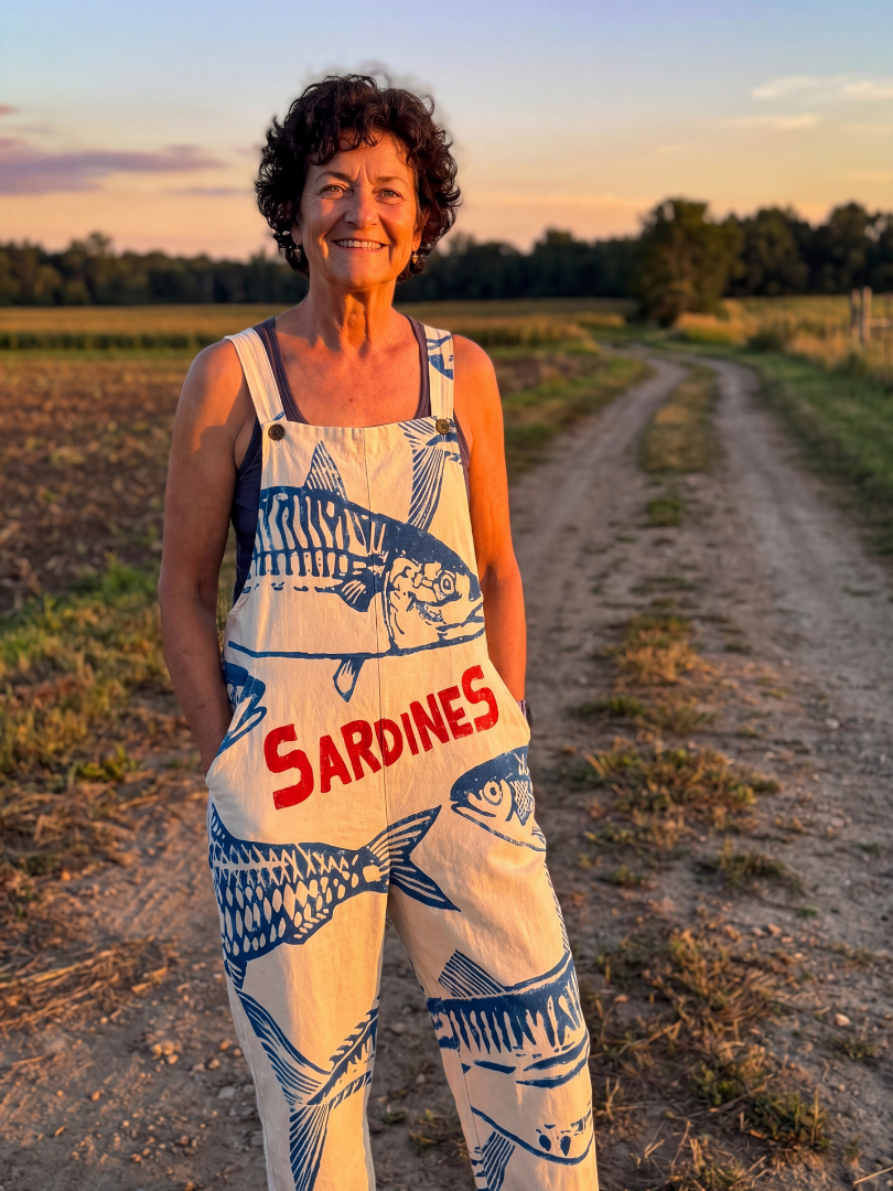 Lee | Fish-Print Overalls