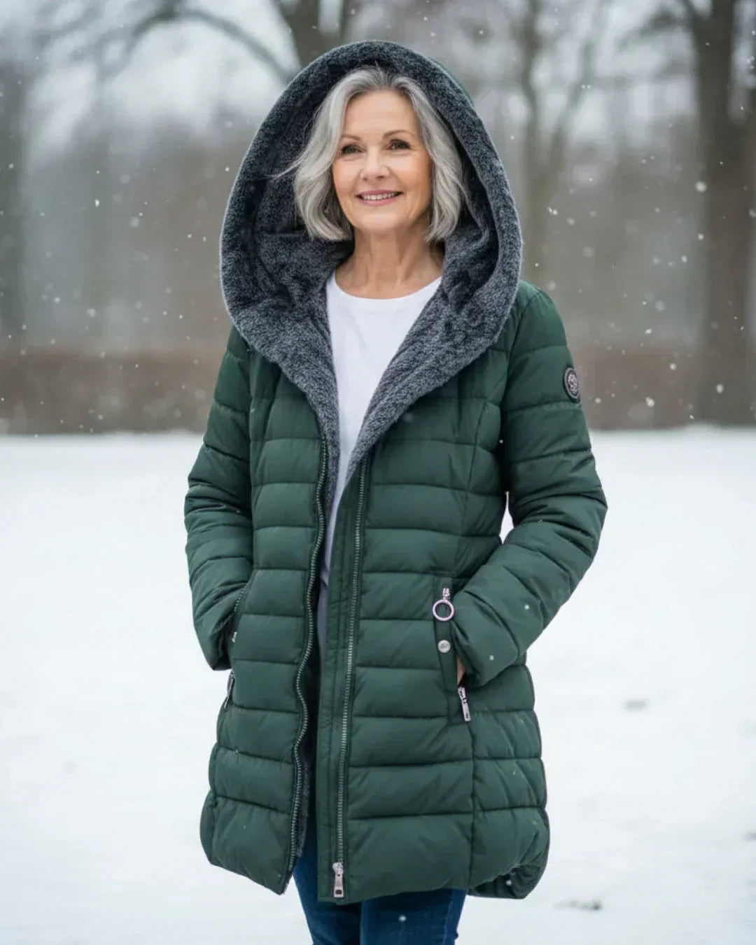 Tanya – Quilted Hooded Puffer Coat