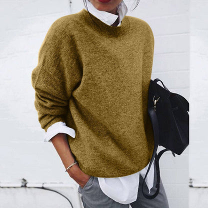 Shannon – Soft Knit Relaxed Crew Neck Sweater