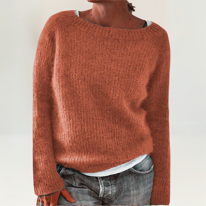 Larissa – Relaxed Knit Crew Neck Sweater