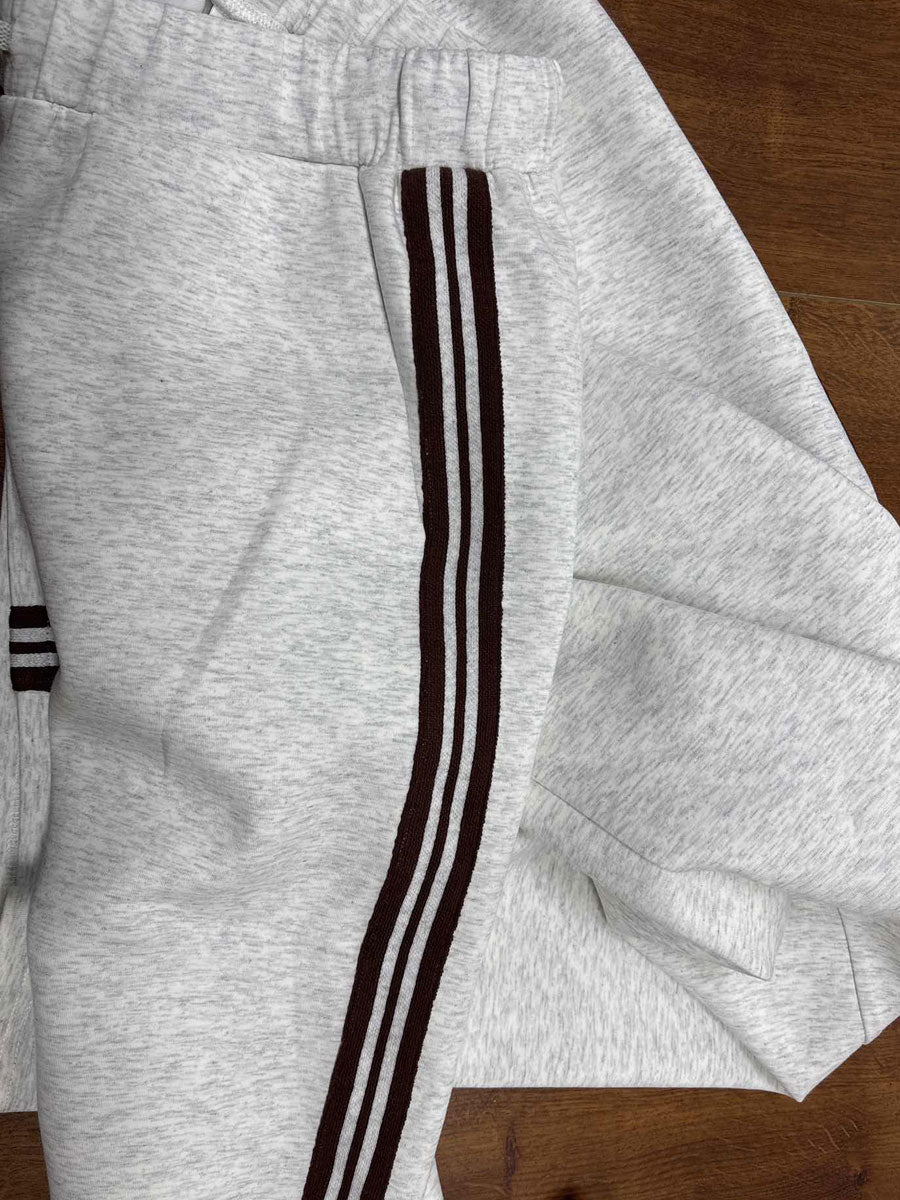 Wendy – Quarter-Zip Sweatshirt and Wide-Leg Set