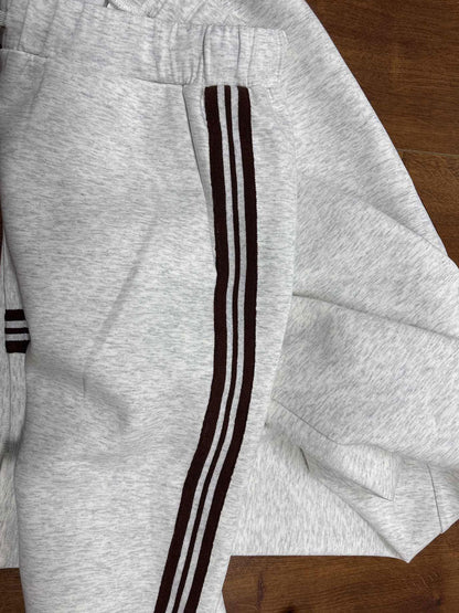 Wendy – Quarter-Zip Sweatshirt and Wide-Leg Set