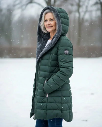 Tanya – Quilted Hooded Puffer Coat