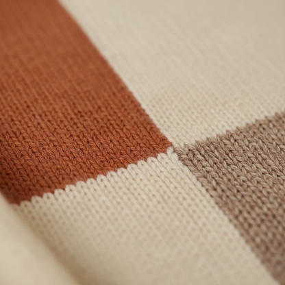 Renata – Colour-block Turtleneck Sweater