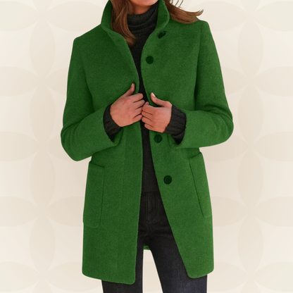 Debbie – Tailored Stand-Collar Coat