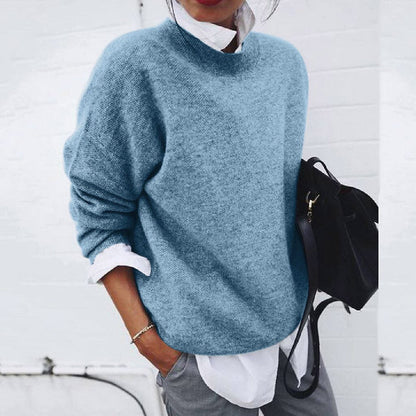 Shannon – Soft Knit Relaxed Crew Neck Sweater