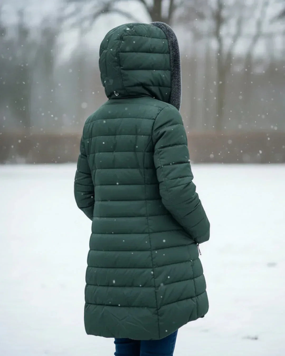 Tanya – Quilted Hooded Puffer Coat
