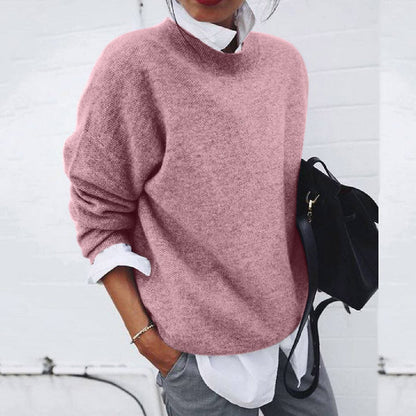 Shannon – Soft Knit Relaxed Crew Neck Sweater