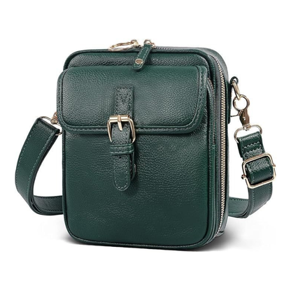 Brenda – Structured Buckle Crossbody Bag