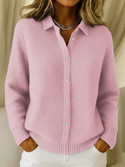 Tracey – Button-Front Knit Cardigan