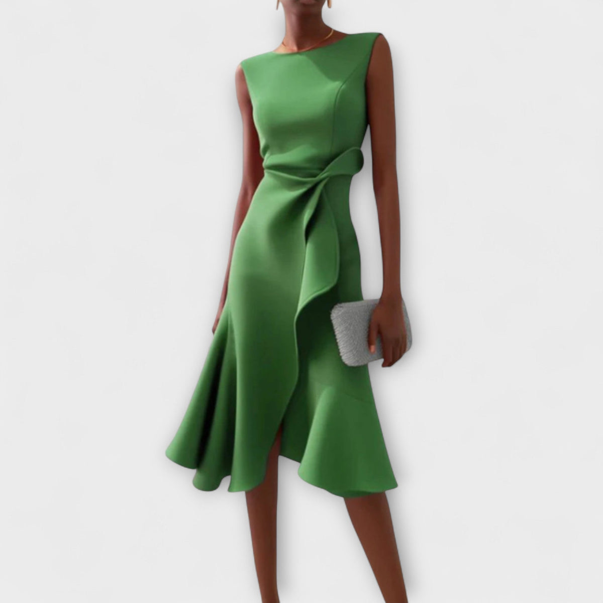 Romilly | Draped Asymmetric Midi