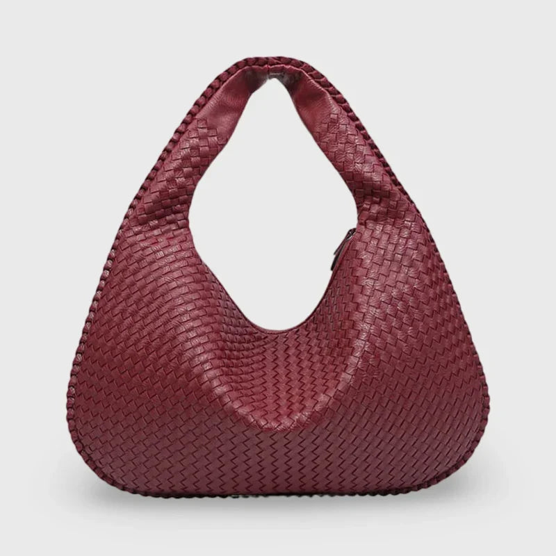 Allison – Woven Oversized Shoulder Handbag