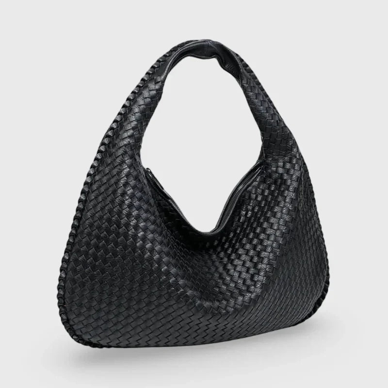 Allison – Woven Oversized Shoulder Handbag
