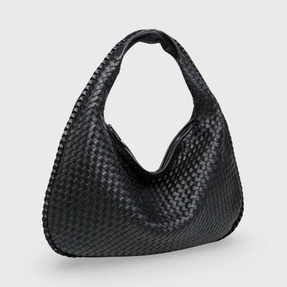 Allison – Woven Oversized Shoulder Handbag