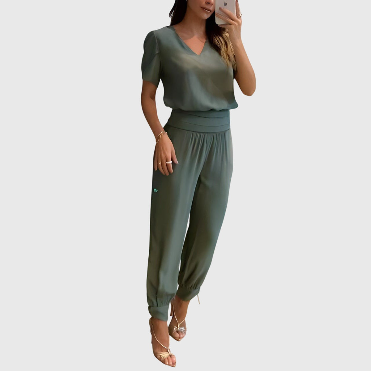 Pansy | Stylish Blouse and Pants Set
