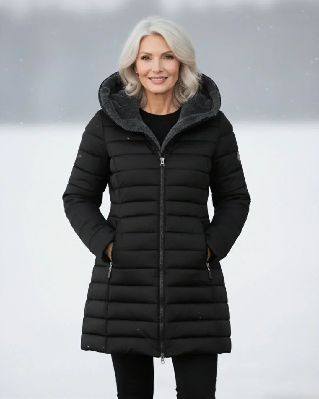 Tanya – Quilted Hooded Puffer Coat