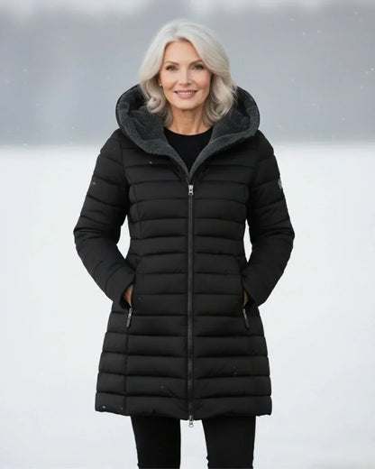 Tanya – Quilted Hooded Puffer Coat