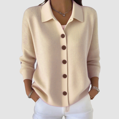 Jane | Button-Up Knit Cardigan