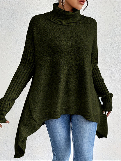 Jodi – Turtleneck Oversized Casual Sweater