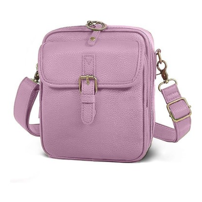Brenda – Structured Buckle Crossbody Bag