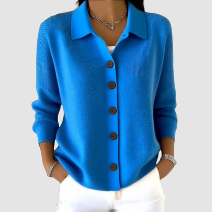 Kristen – Button-Up Knit Cardigan