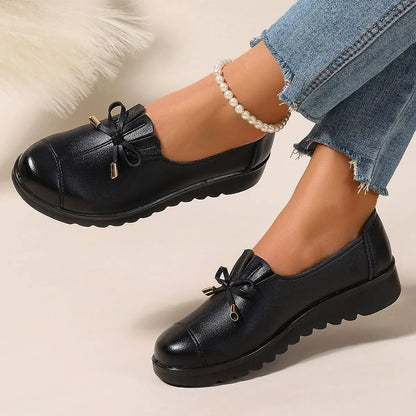 Dana – Bow Detail Comfort Loafers