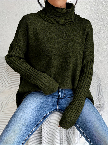 Jodi – Turtleneck Oversized Casual Sweater